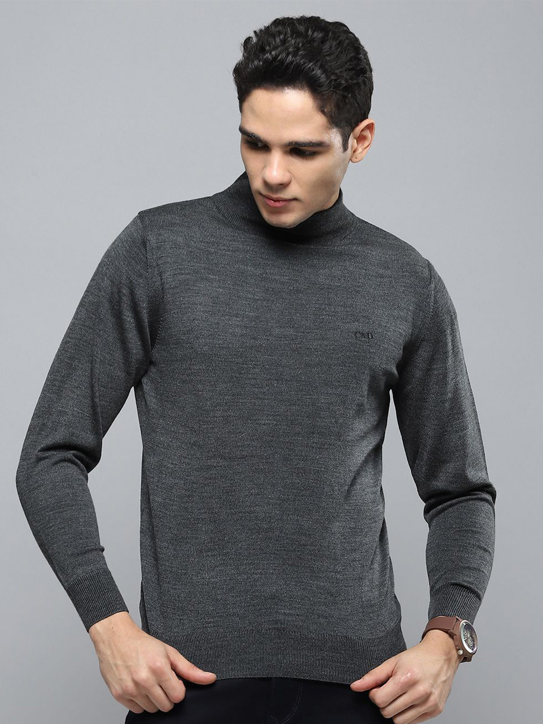 Cloak & Decker Men Woollen Pullover