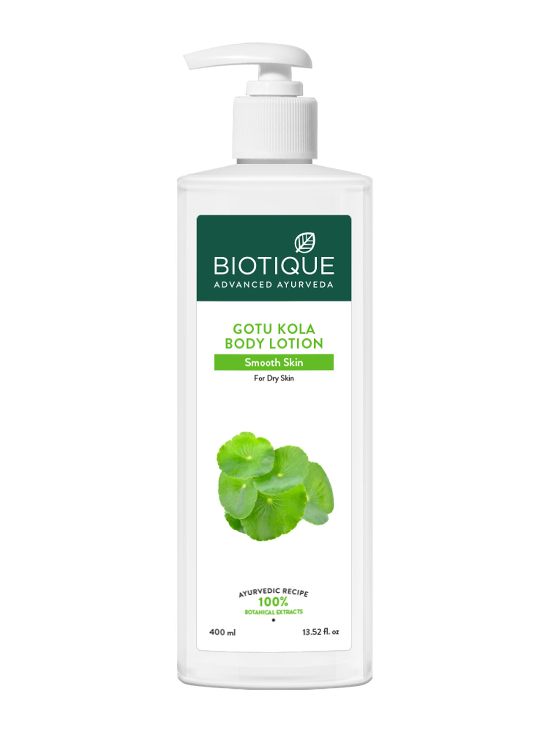 Biotique Gotu Kola Smooth Skin Body Lotion For Dry Skin - 400ml