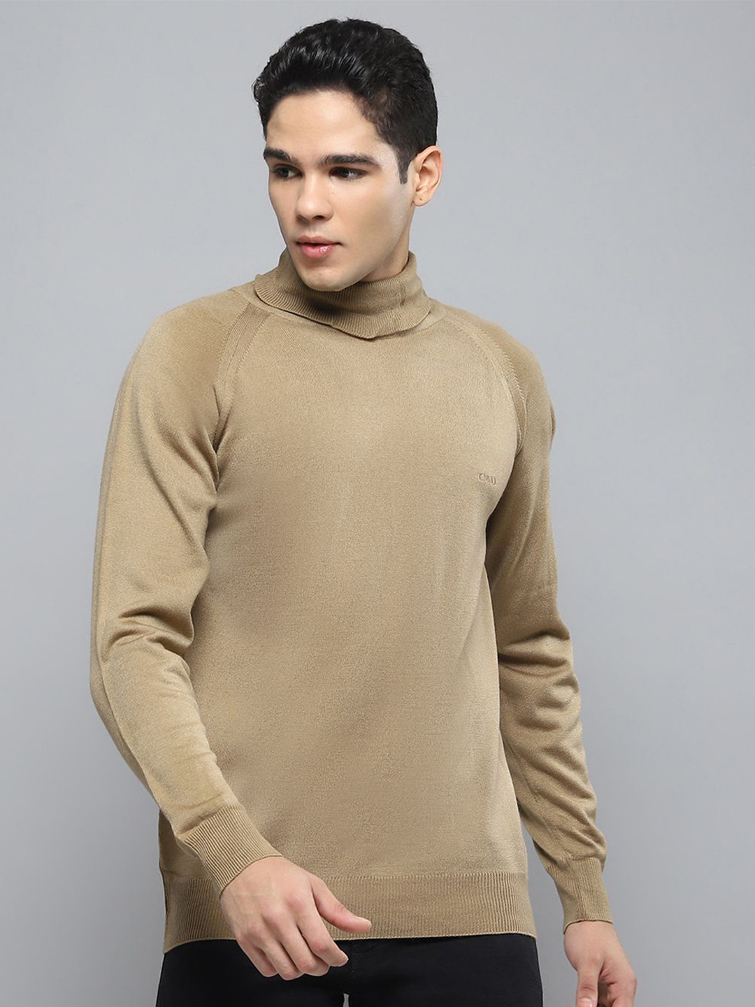 Cloak & Decker Men Full Sleeve Woollen Pullover Sweaters