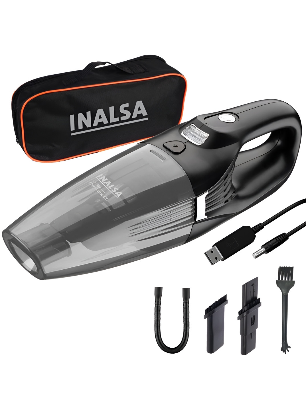 Inalsa Black CarWorx CL Vacuum Cleaner