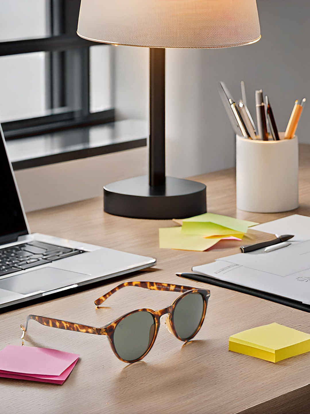 SUNNIES Unisex Round Sunglasses with UV Protected Lens SNS-013-C2(A)-Green