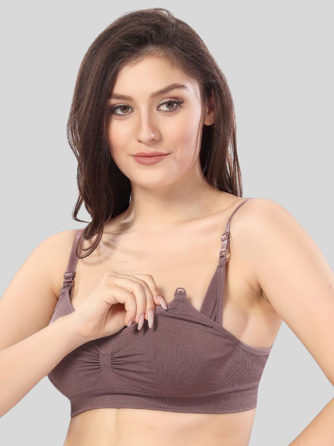 Fabme Women Removable Padding Full Coverage Bra