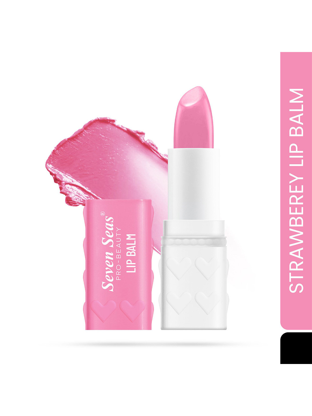 Seven Seas Hydra Touch Strawberry Long Lasting Non Sticky Lip Balm - 3.5 g