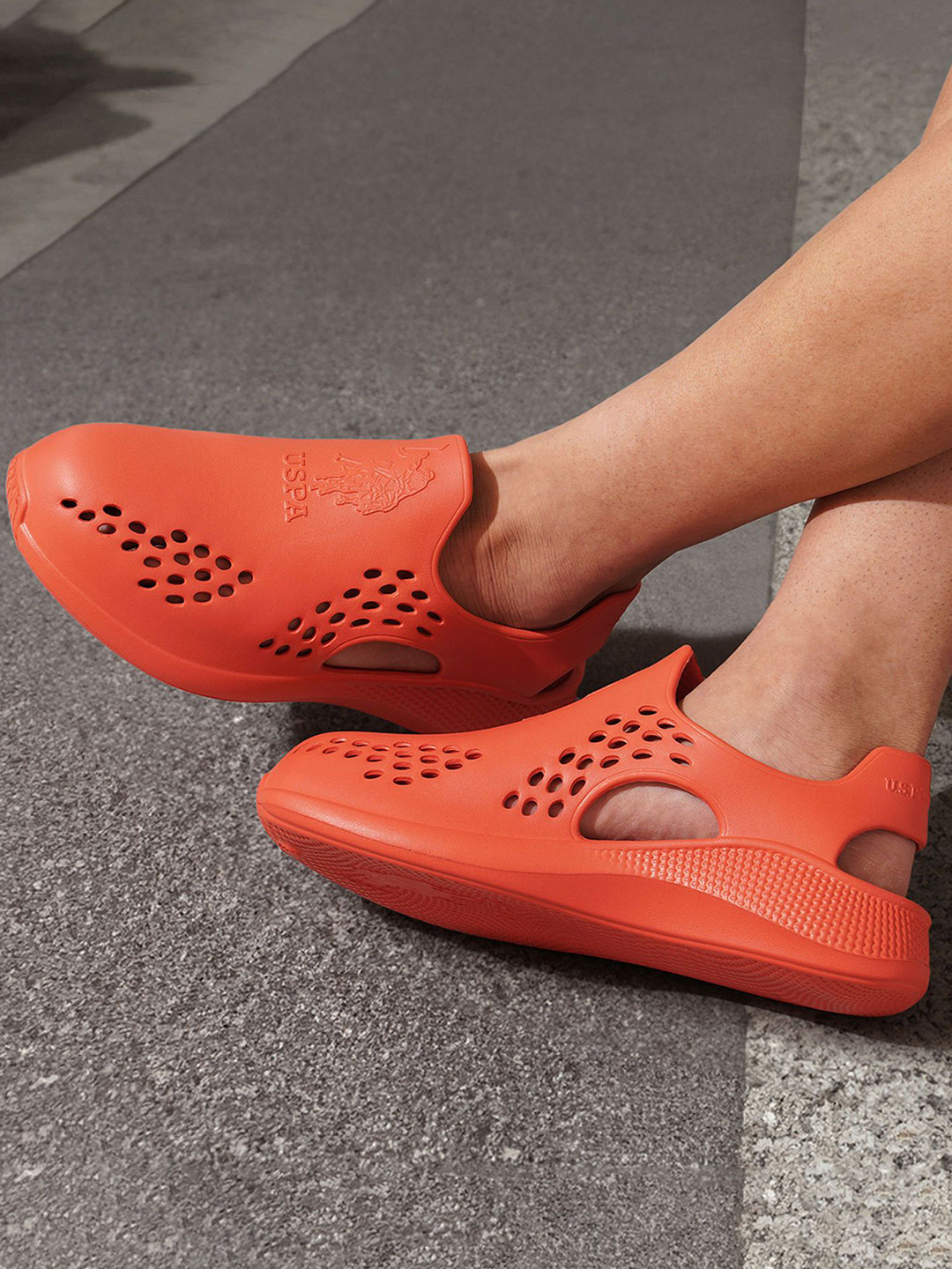 U.S. Polo Assn. Men Clog Flip Flops