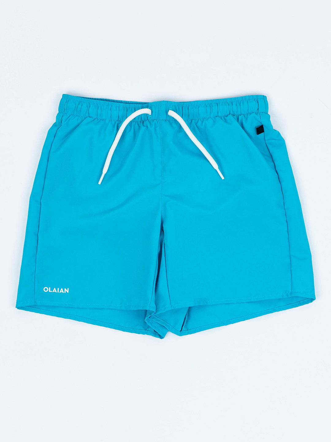 Decathlon  Boys Sky Blue Drawstring Surfing Shorts