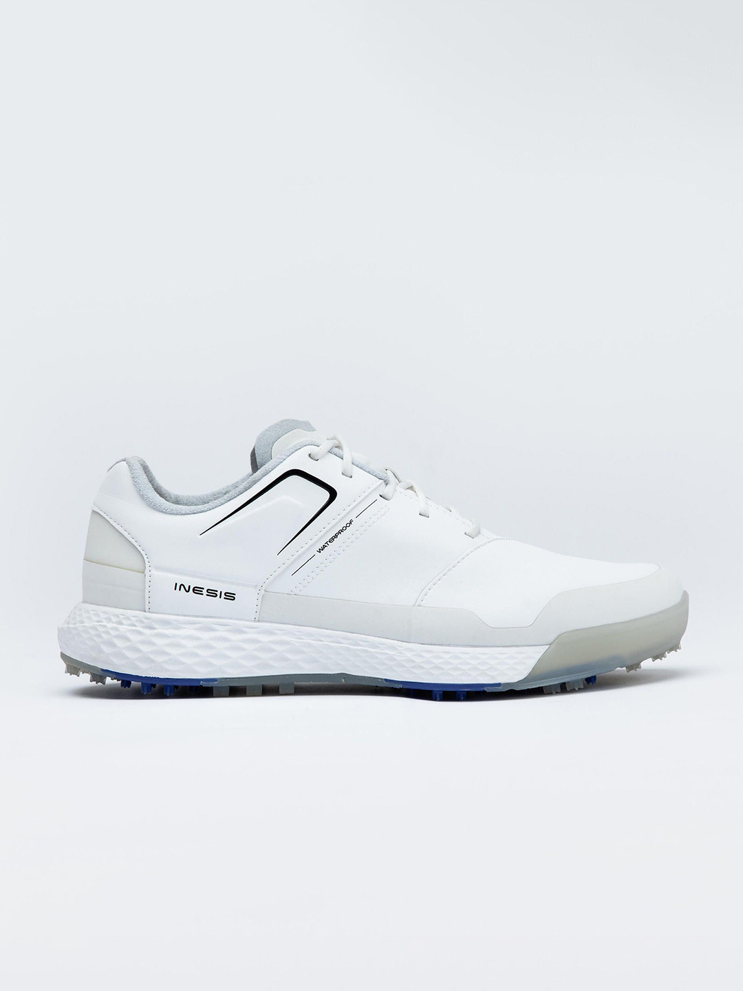 Decathlon INESIS Men White Waterproof Golf Shoes
