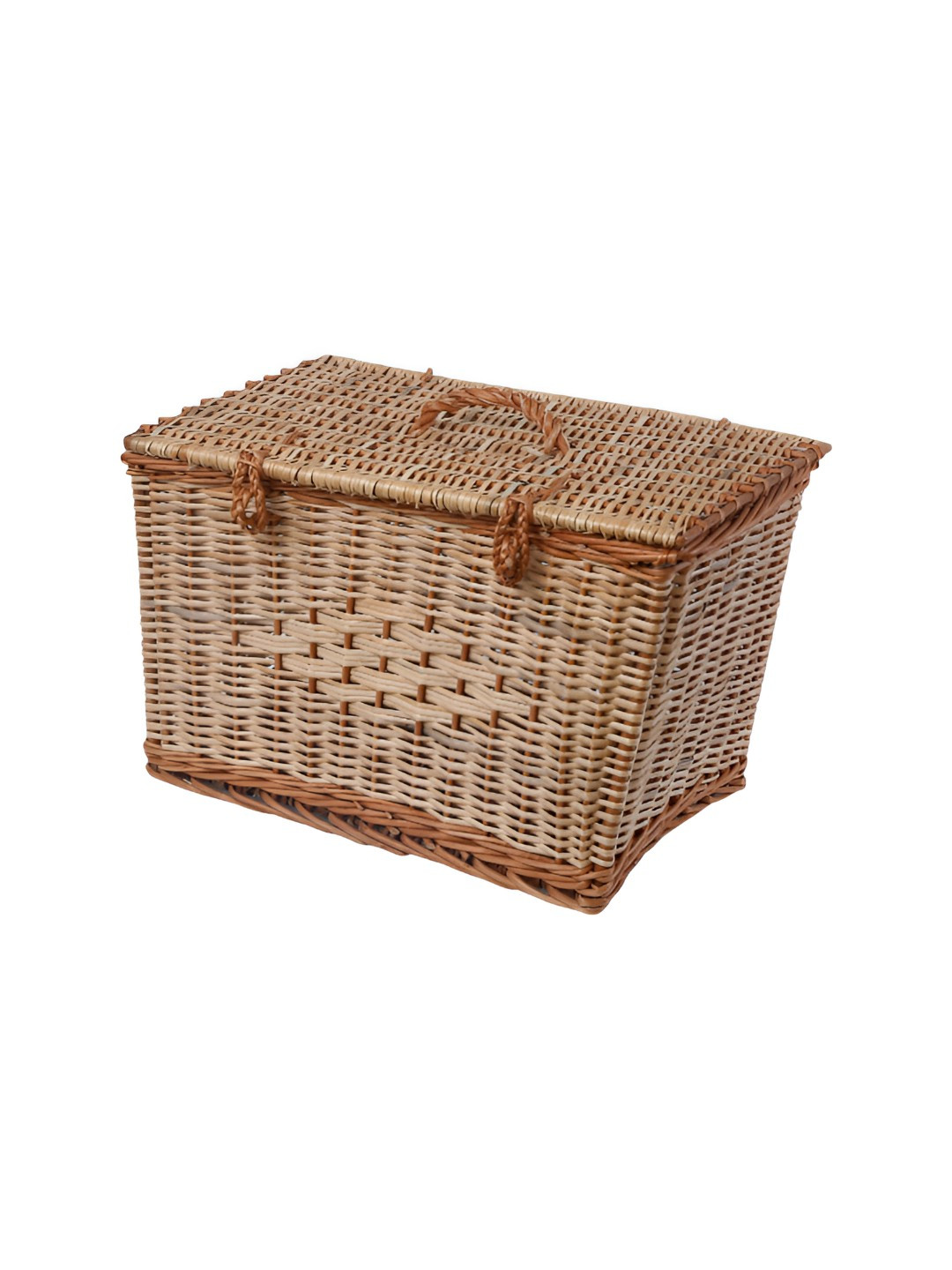 Rustic Rituals Brown Bamboo Easy to Clean Storage Drum