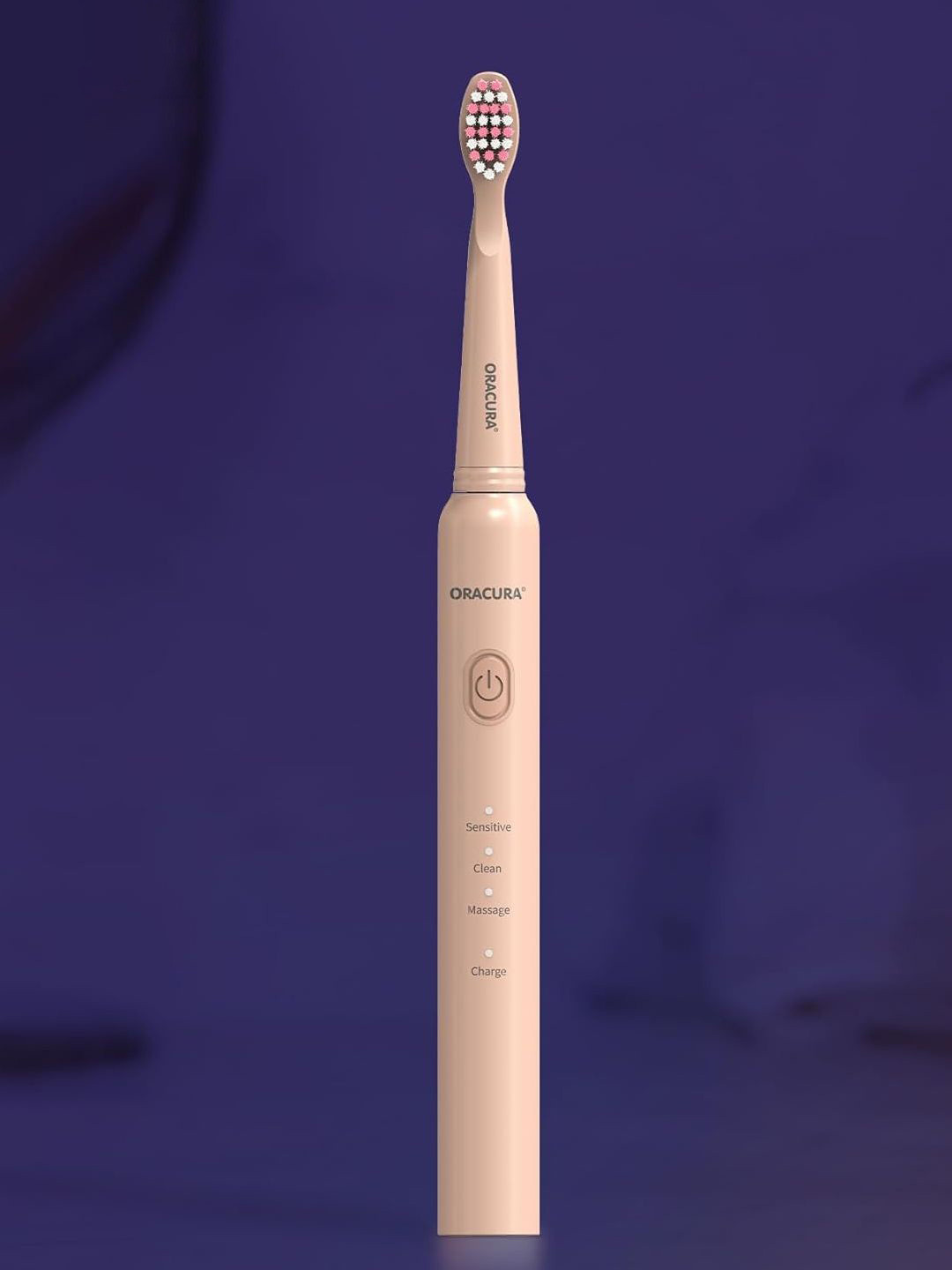 ORACURA SB200 Sonic Lite Electric Rechargeable Toothbrush - Peach