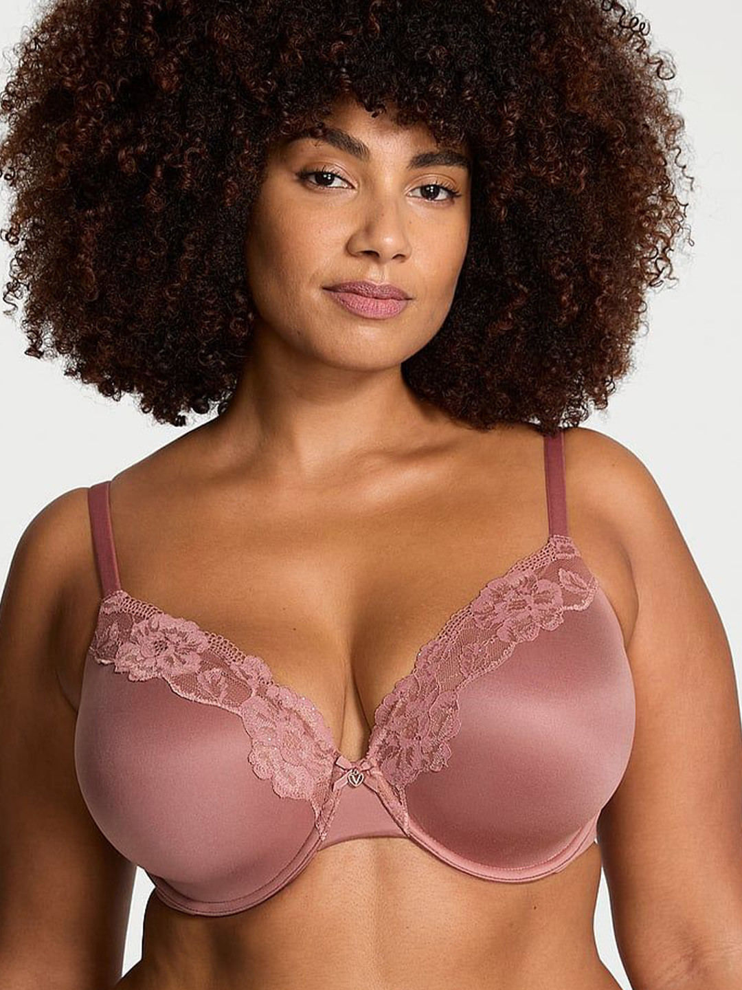 Victoria's Secret Body by Victoria Lace-Trim Lightly Lined Full-Coverage Bra