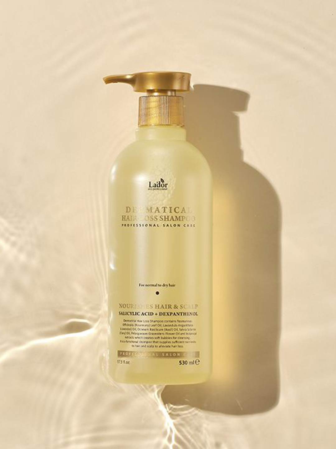 Lador Dermatical Hair Loss Shampoo with Hair Growth Complex for Deep Nourishment - 530ml