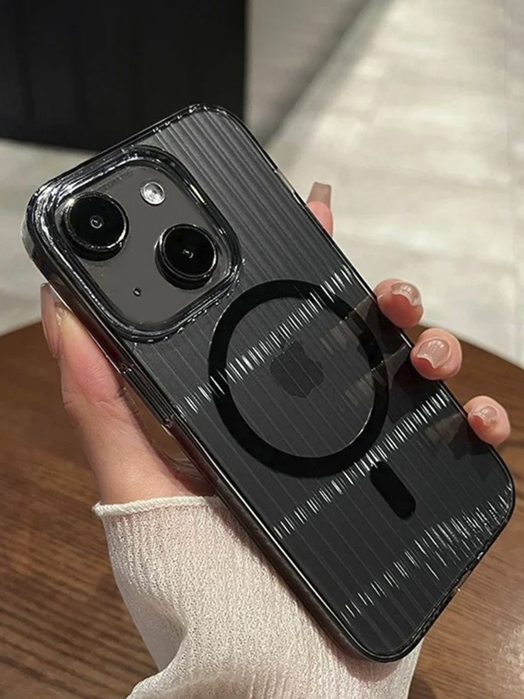 Luxury Kase LK171 Solid iPhone 15 Back Case