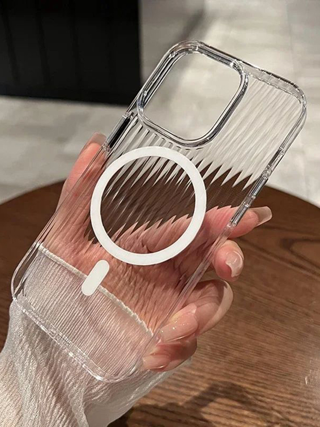 Luxury Kase Solid iPhone 16 Magnetic Mag-Safe Back Case