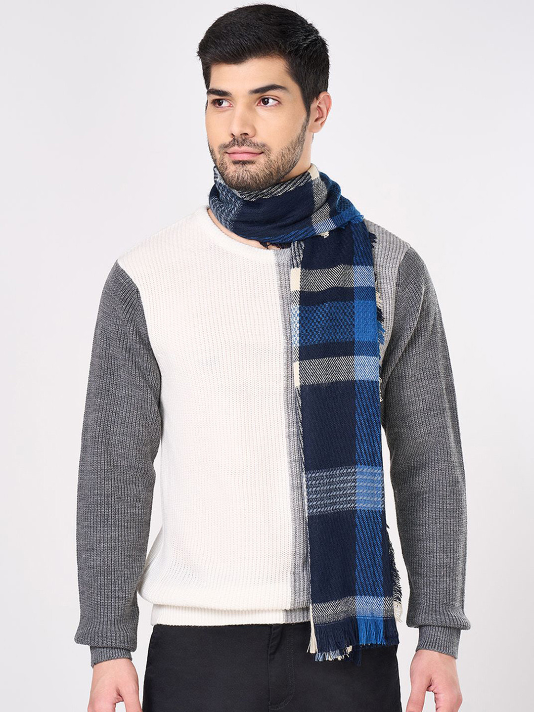 BYFORD by Pantaloons Men Checked Mufflers
