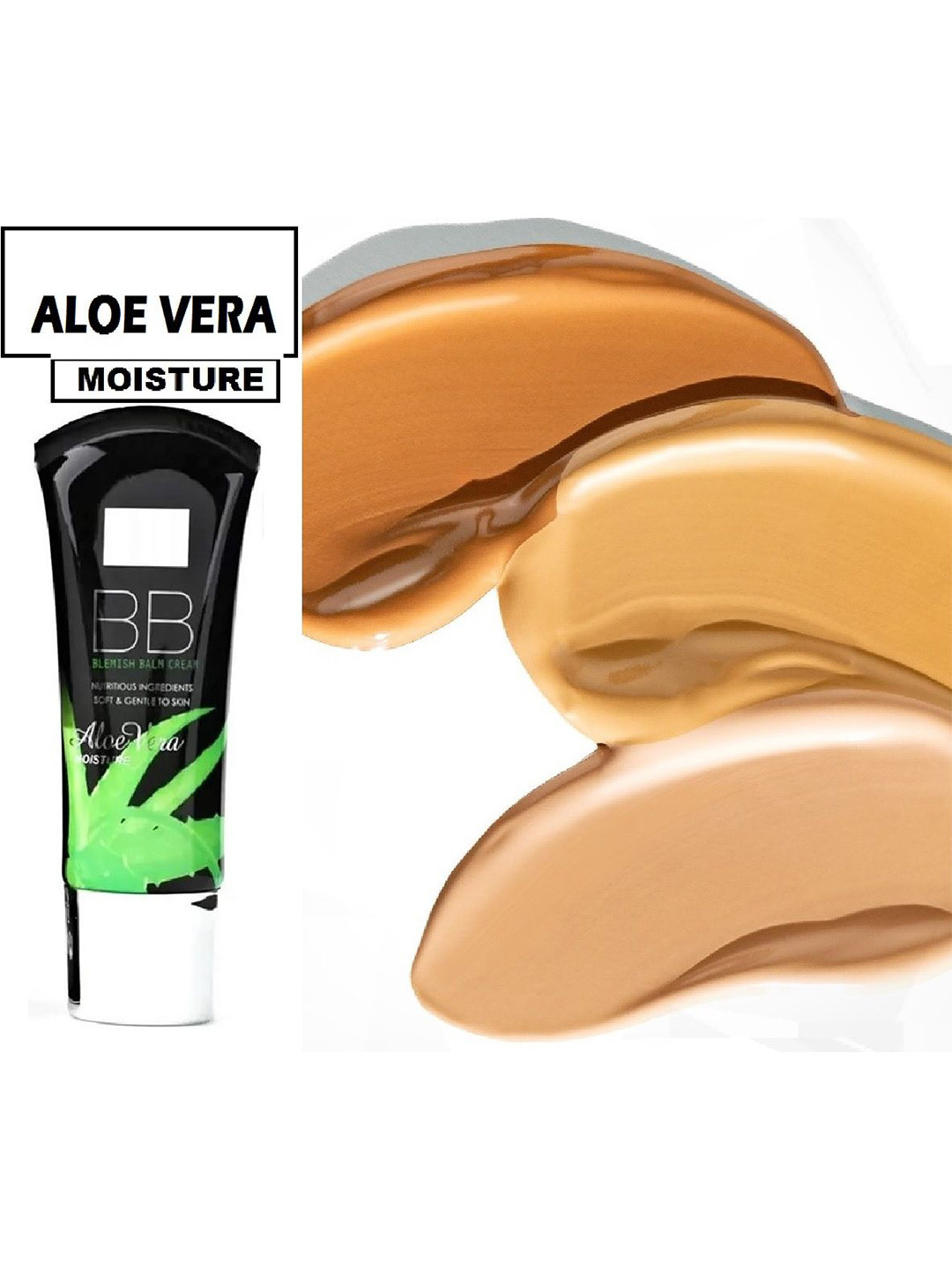 NADJA All Day Coverage Matte & Poreless Aloe Vera Moisture BB Cream - 50 ml - Beige 06