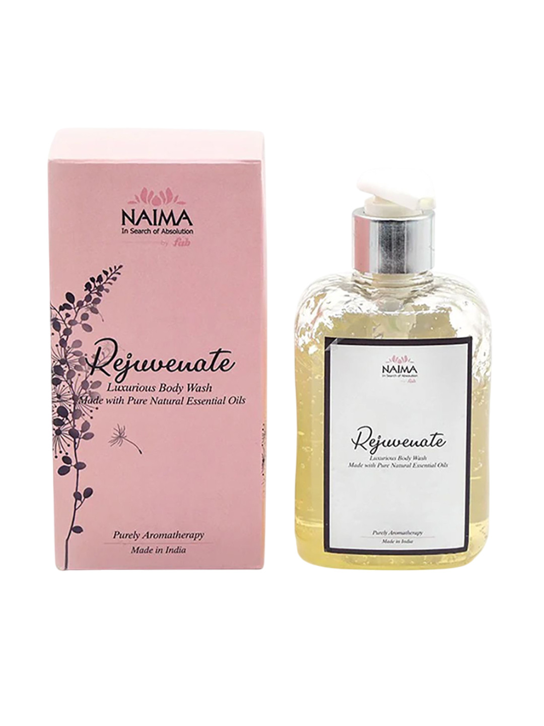 NAIMA Rejuvenate Luxurious Body Wash Made With Pure Natural Essential Oils - 250 ml