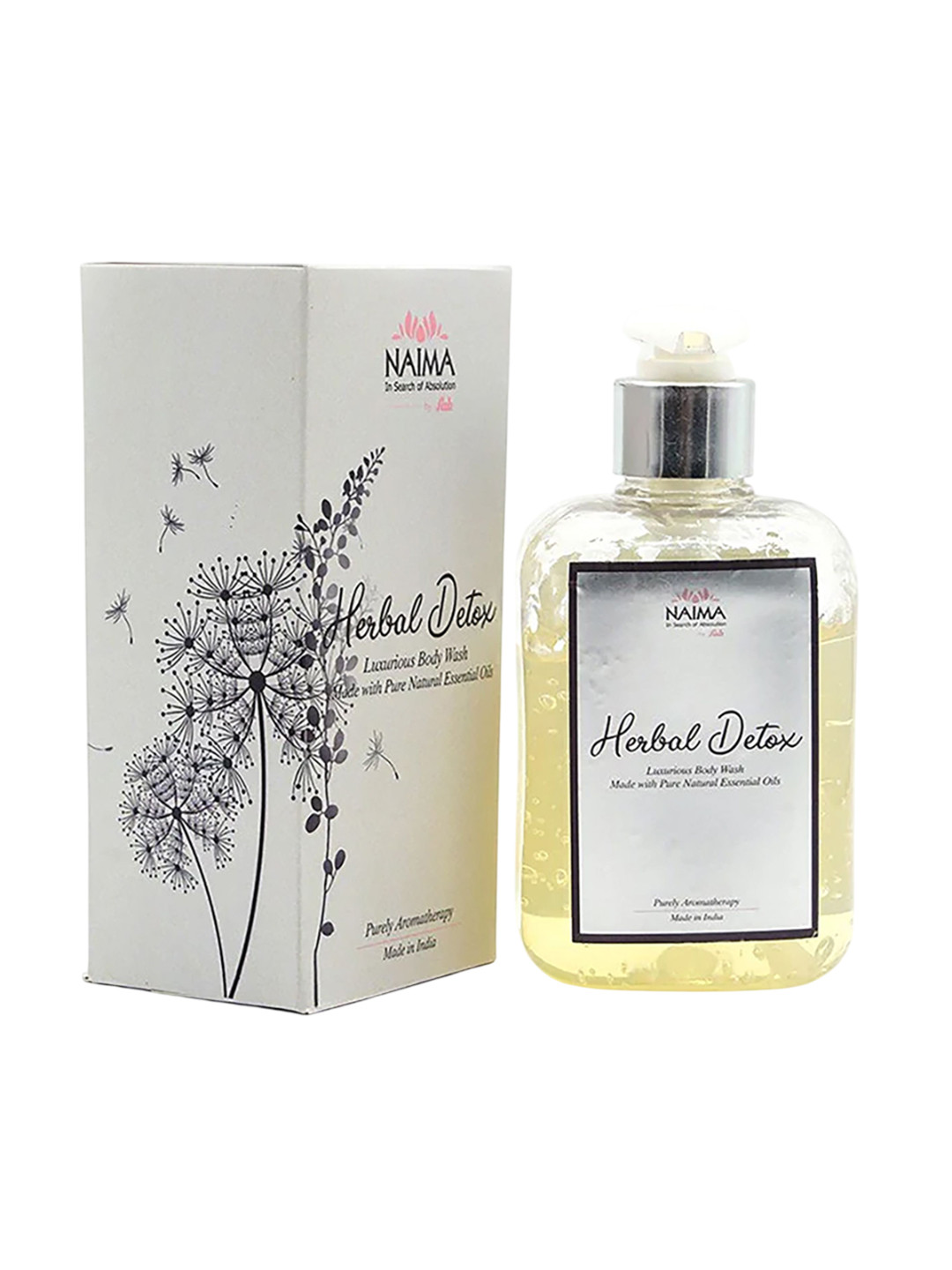 NAIMA Herbal Detox Luxurious Body Wash Made With Pure Natural Essential Oils - 250 ml