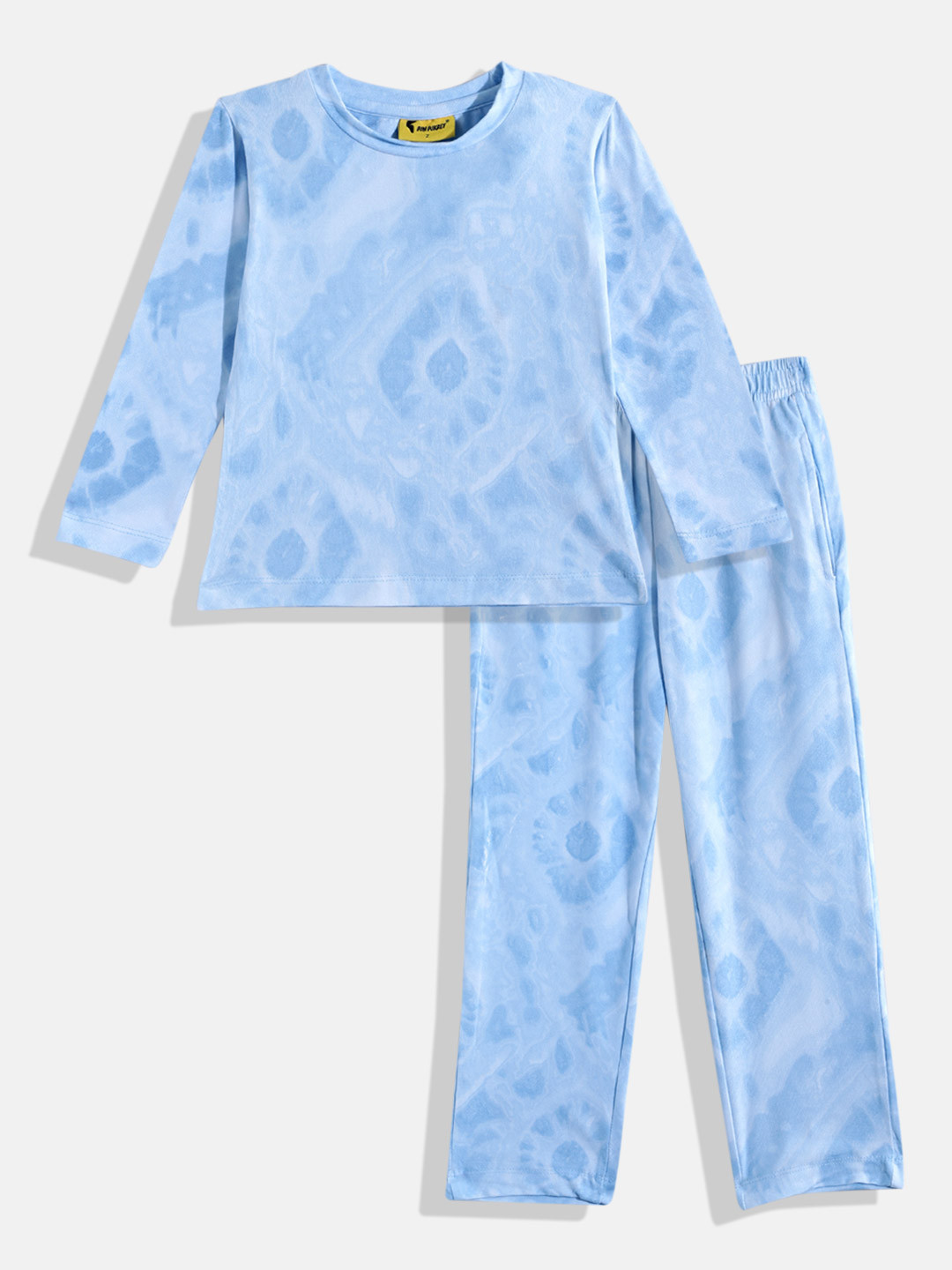 KOKOMO Girls Tie and Dye T-shirt with Pyjamas