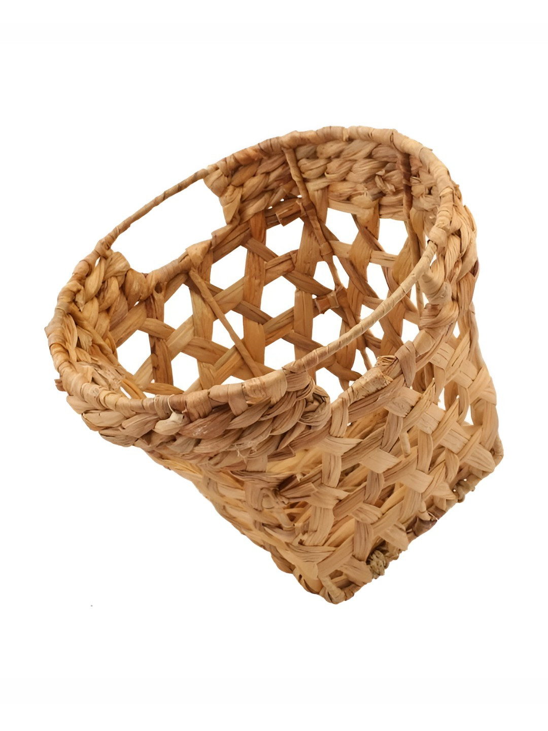 NATURALLY YOURS Brown Bamboo Easy to Clean Core Fruit and Vegetable Basket