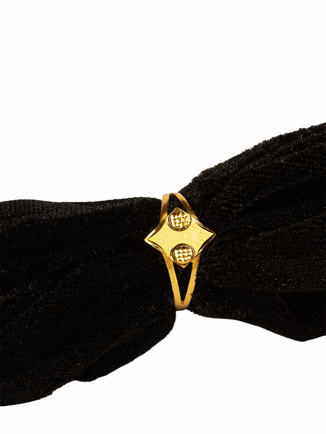 GOLD CASH Gold-Plated Adjustable Finger Ring