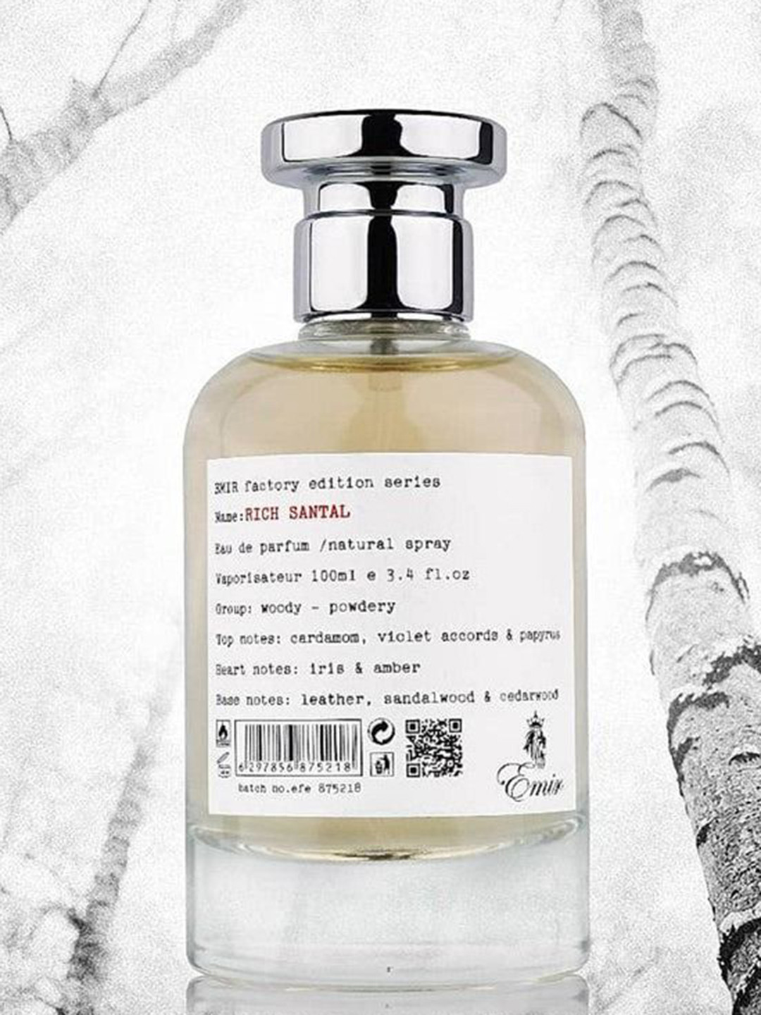 Paris Corner Perfumes Emir Rich Santal Long Lasting Eau De Parfume- 100 ml