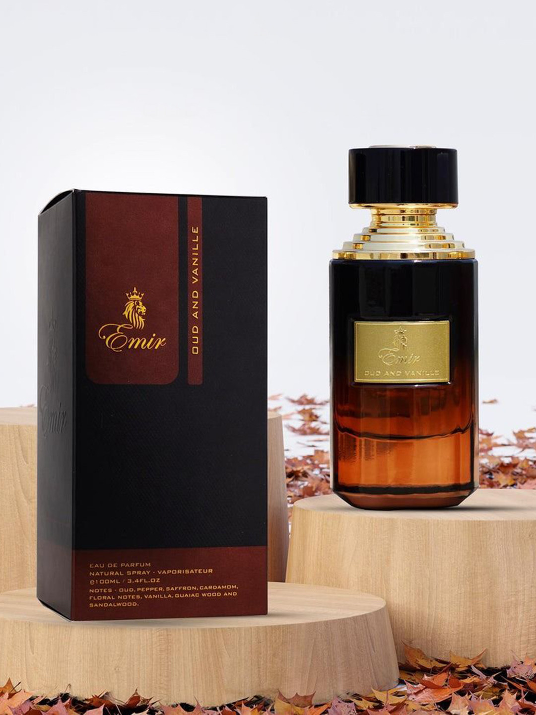 Paris Corner Perfumes Emir Oud and Vanille Long Lasting Eau De Parfum- 75 ml