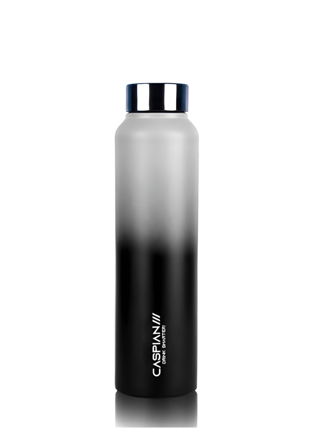 Caspian Astra Grey Colourblocked Stainless Steel Spill Proof Water Bottle - 1L