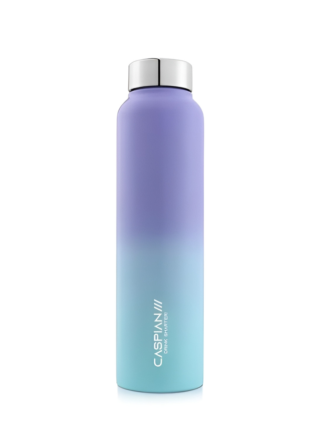 Caspian Astra Blue Colourblocked Stainless Steel BPA Free Water Bottle - 1L