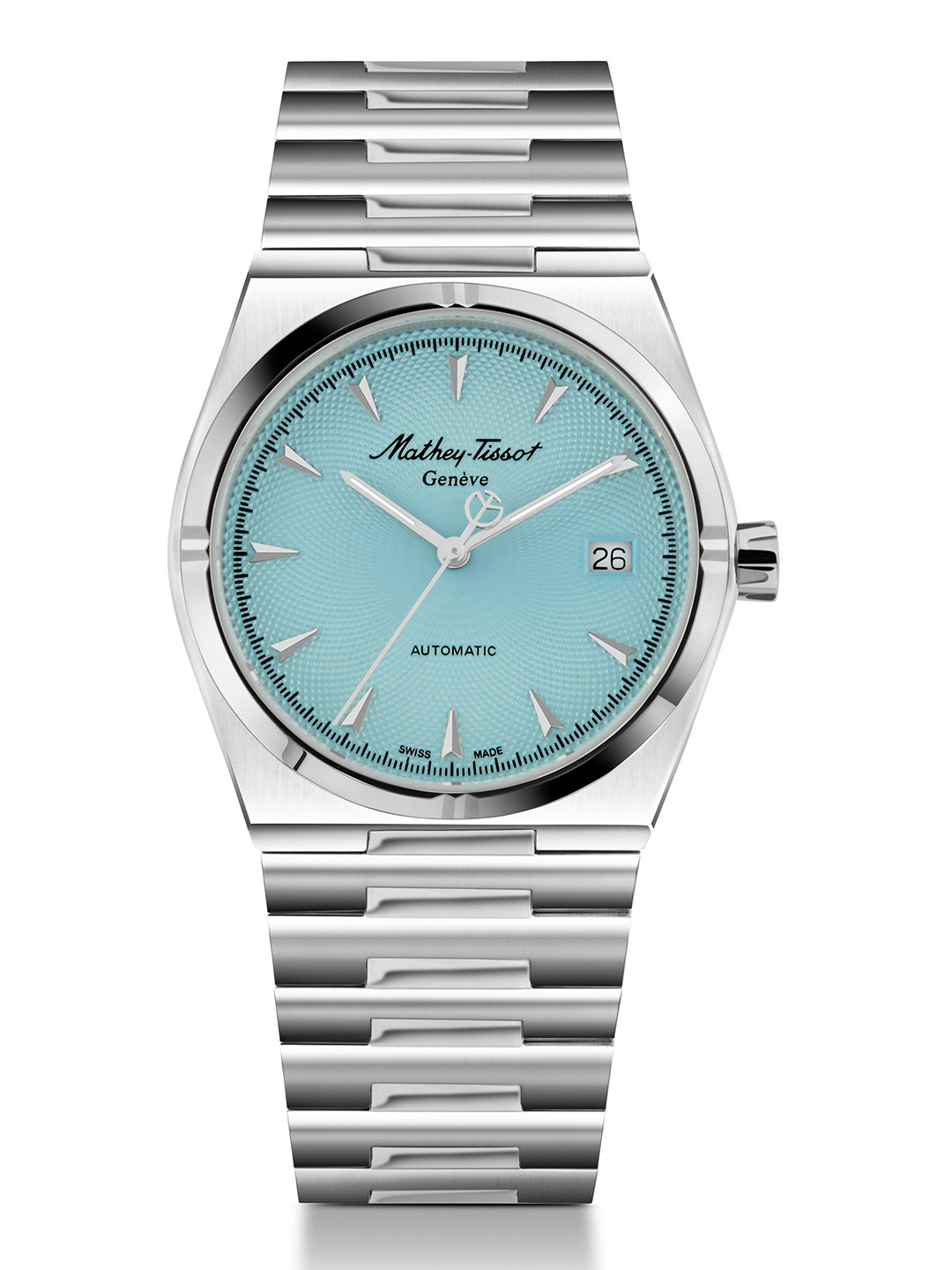 Mathey-Tissot Swiss Made Zeus Blue Dial Automatic  Watch For Men -  H118ATSK