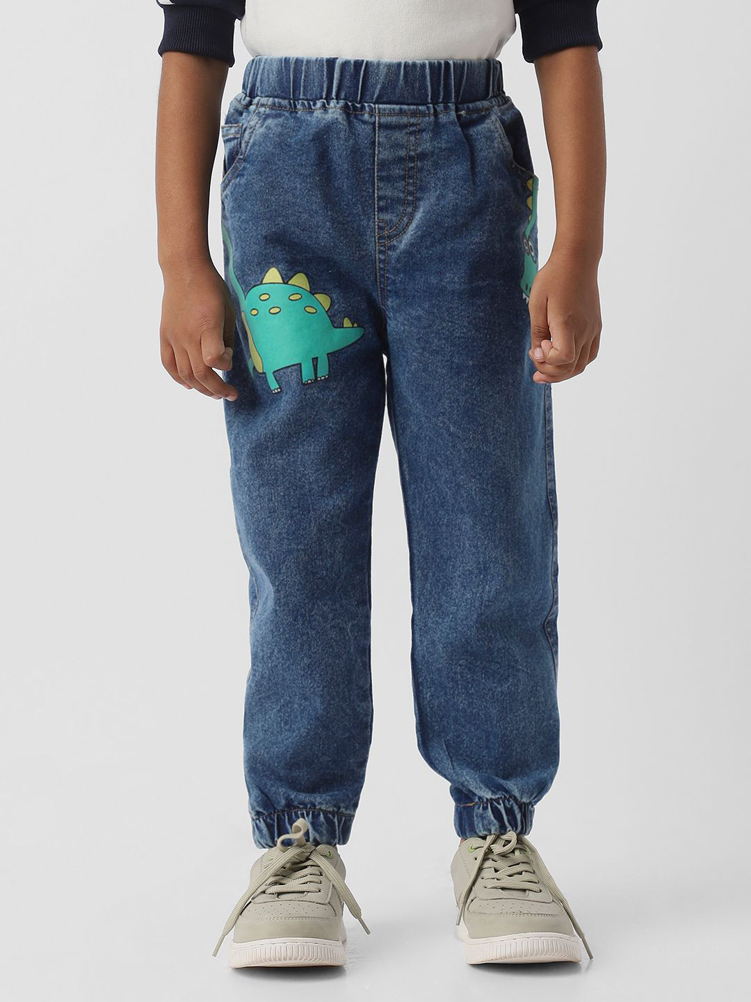 Nauti Nati Boys Jean Printed Stretchable Jeans