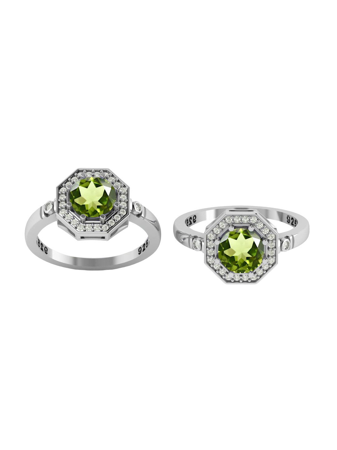 LMDPRAJAPATIS Unisex 5.25 Carat Peridot Gemstone August Birthstone Green Stone Jewelry Ring for Women's (8)