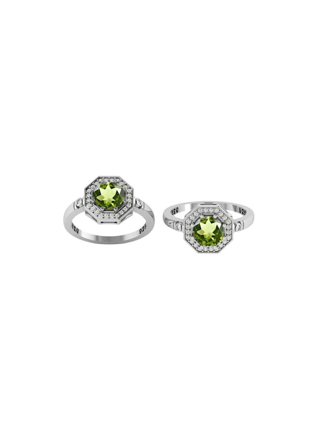 LMDPRAJAPATIS Unisex 5.25 Carat Peridot Gemstone August Birthstone Green Stone Jewelry Ring for Women's (5)
