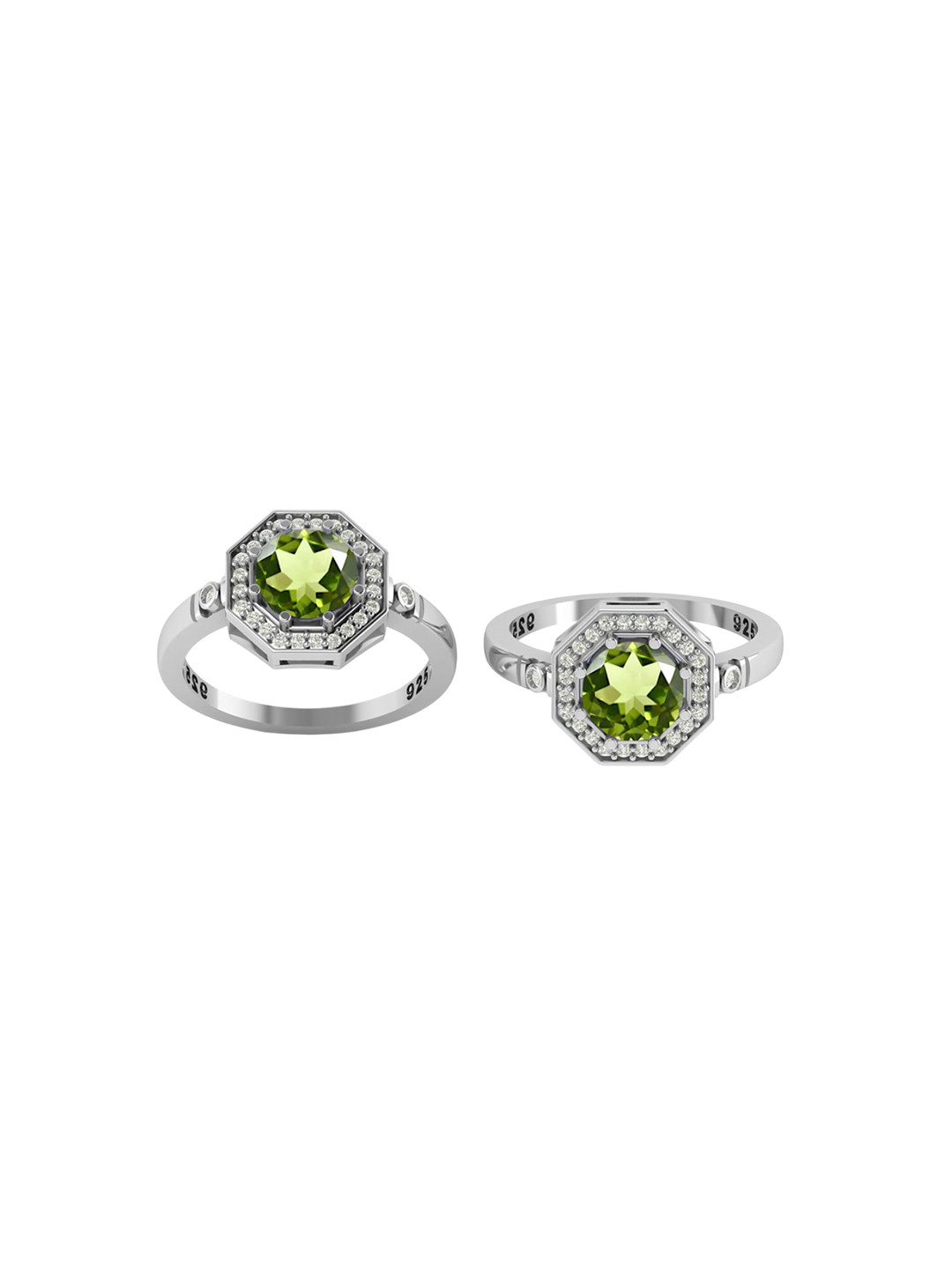 LMDPRAJAPATIS Unisex 5.25 Carat Peridot Gemstone August Birthstone Green Stone Jewelry Ring for Women's (6)