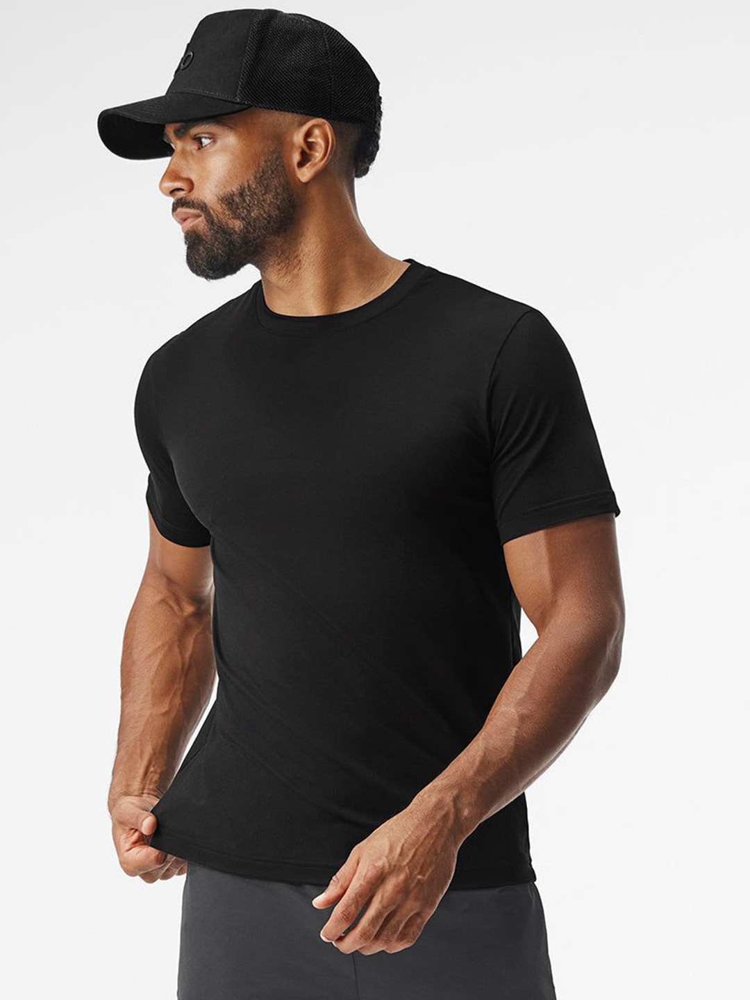 appulse Men Short Sleeve Round Neck Sports T-shirt