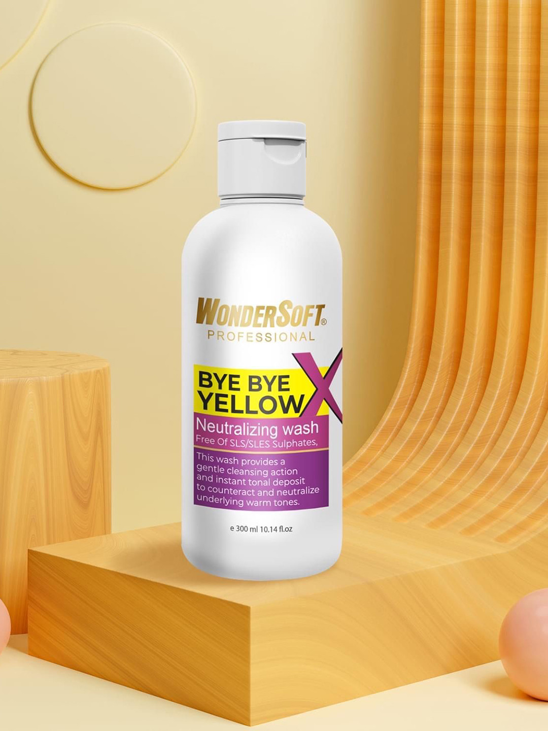 WonderSoft Bye Bye Yellow Neutralizing Wash - 300 ml