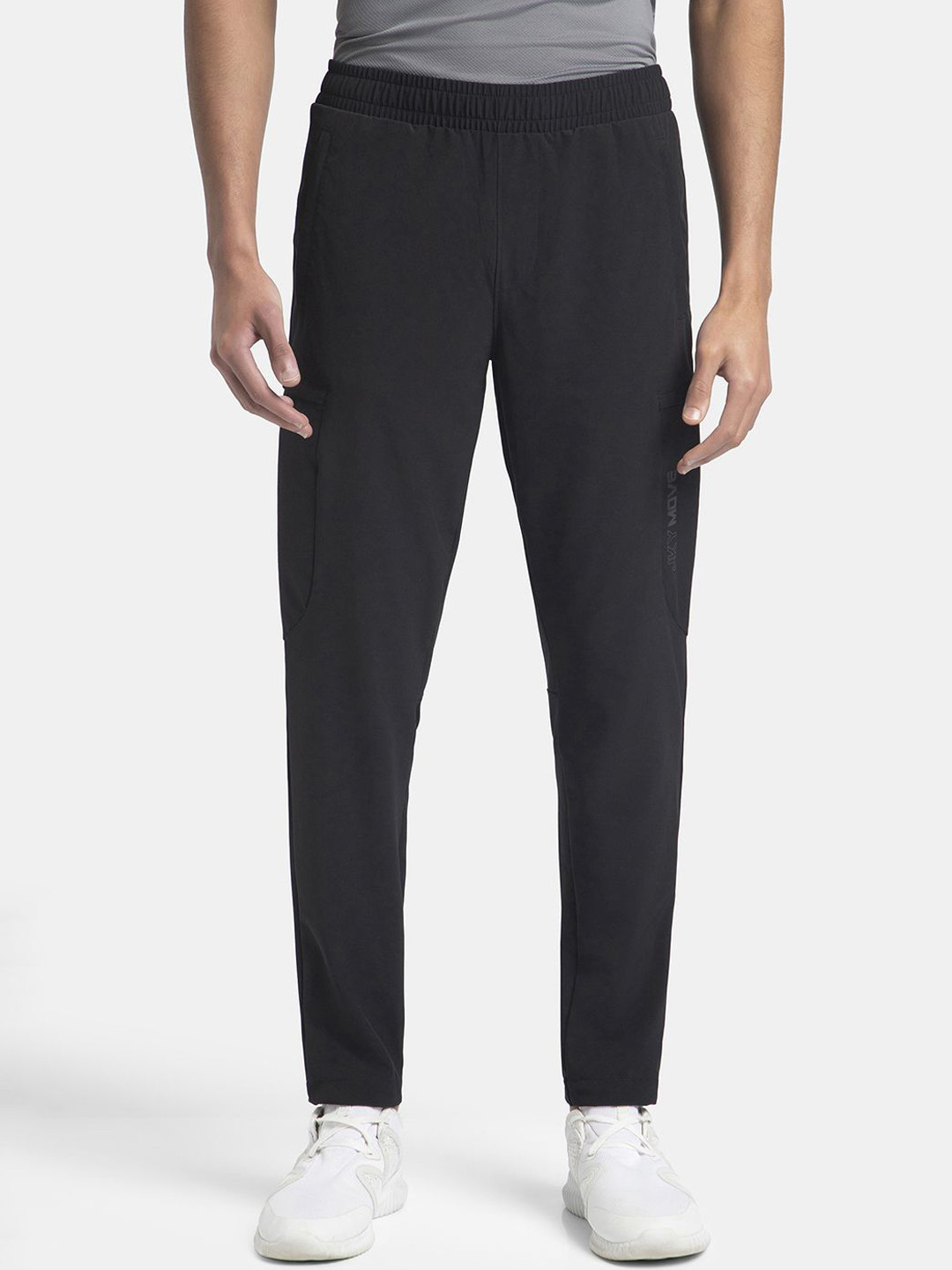 Jockey Recycled Microfiber Elastane Stretch Cargo Trackpant with StayFresh Treatment - MV46