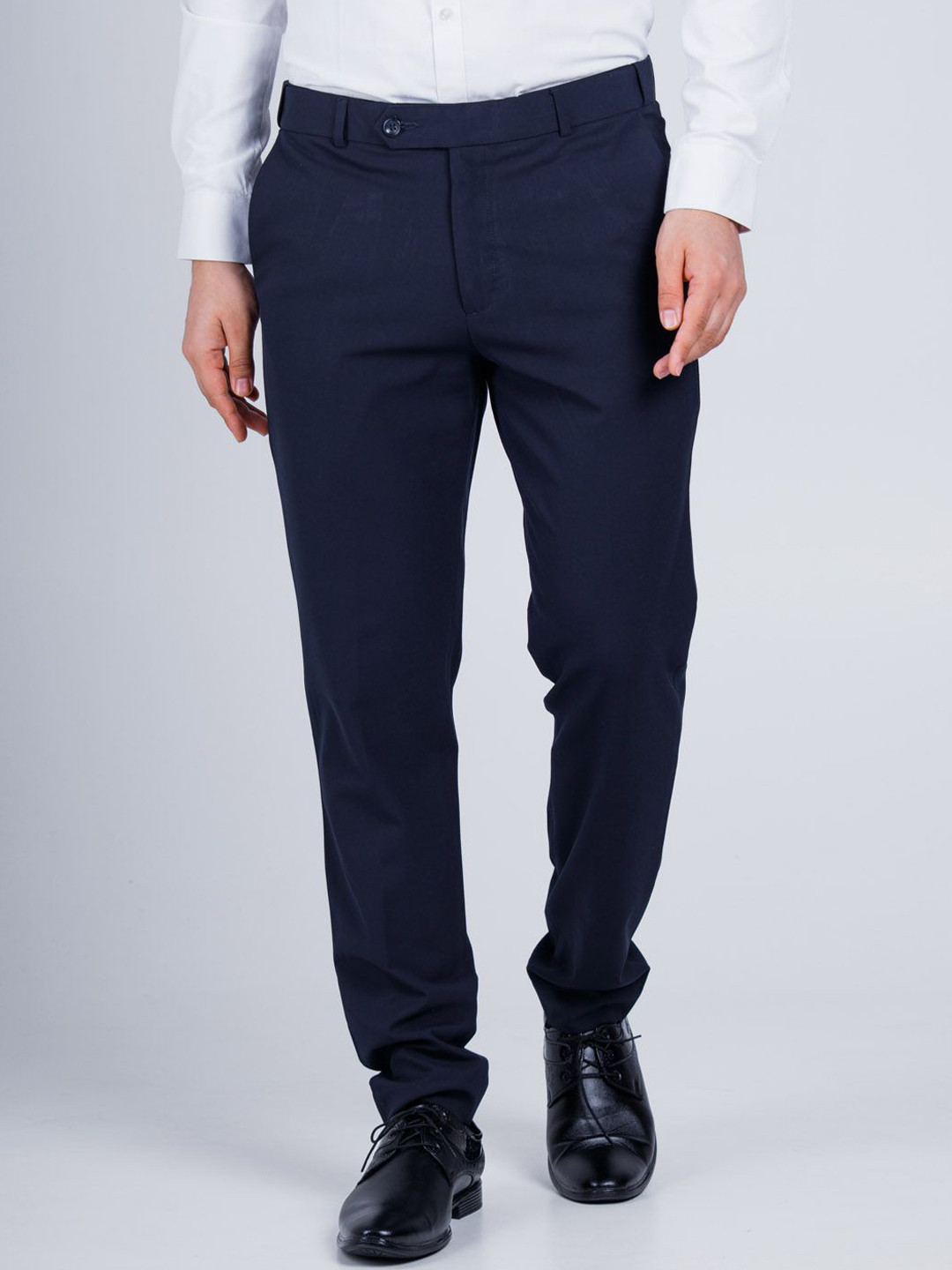 Muffynn Men Ankle-Fit Auto Flex Formal Trouser