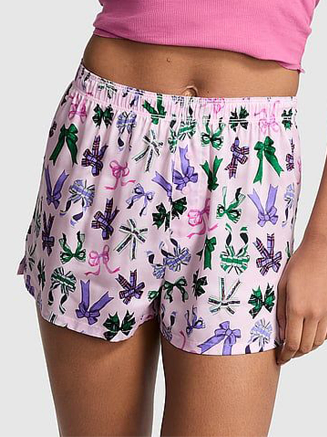 Victoria's Secret Women Printed Tencel Lounge Shorts