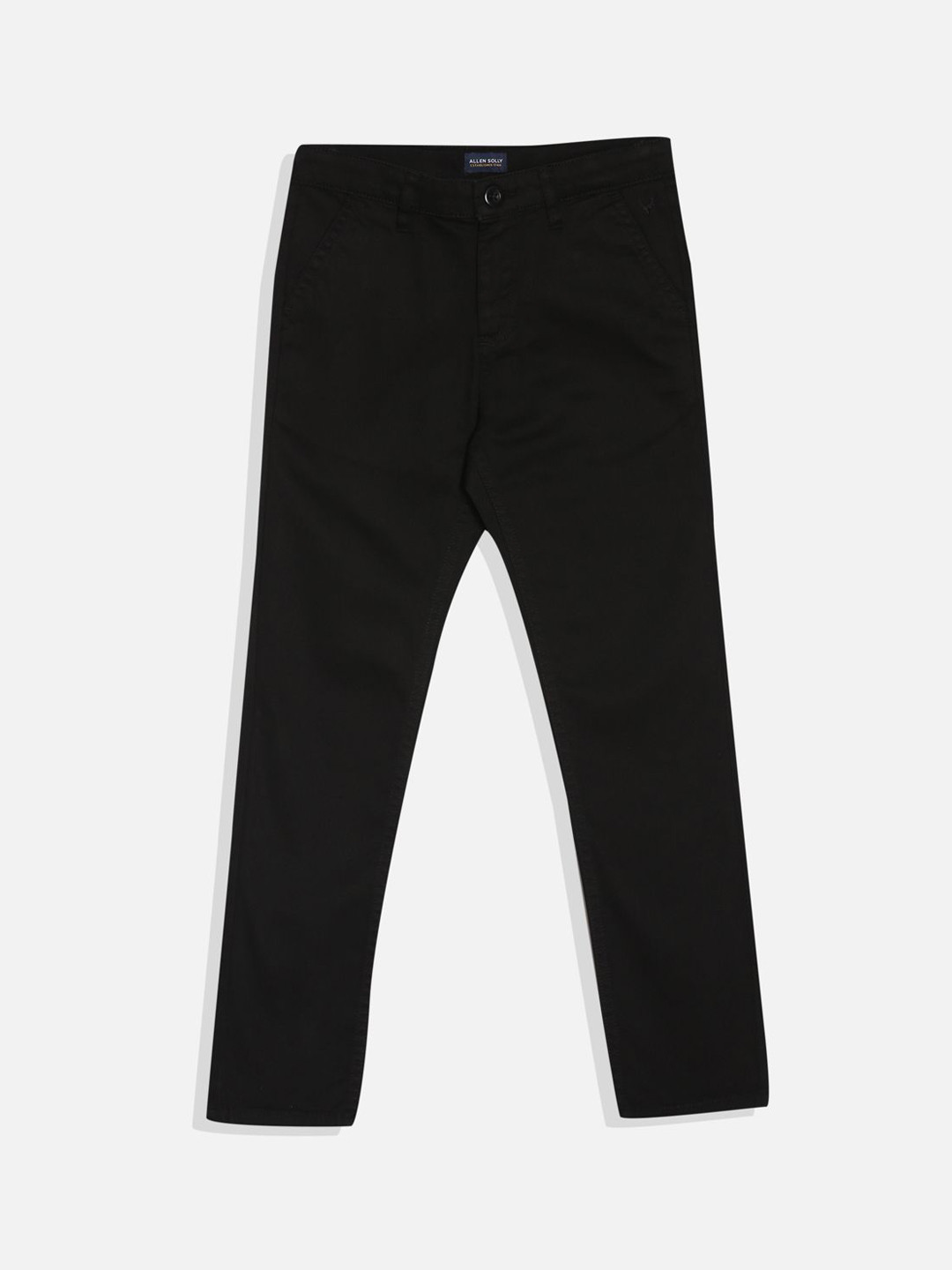 Allen Solly Junior Boys Slim Fit Mid-Rise Trousers