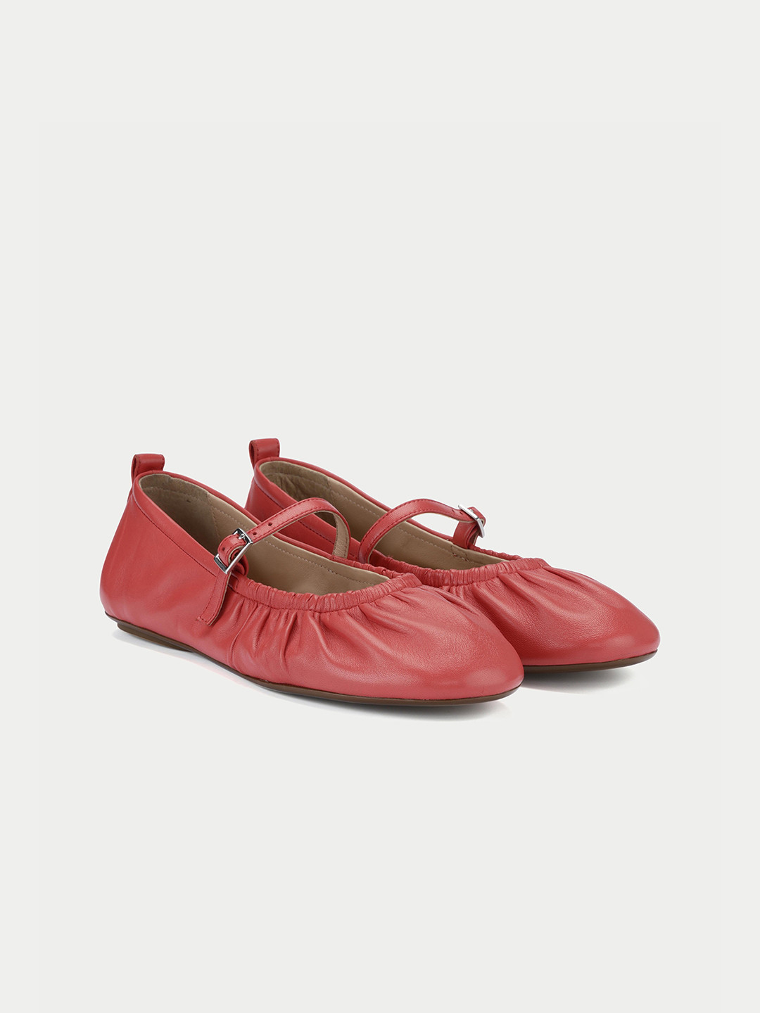 Oroh Women Round Toe Leather Mary Jane