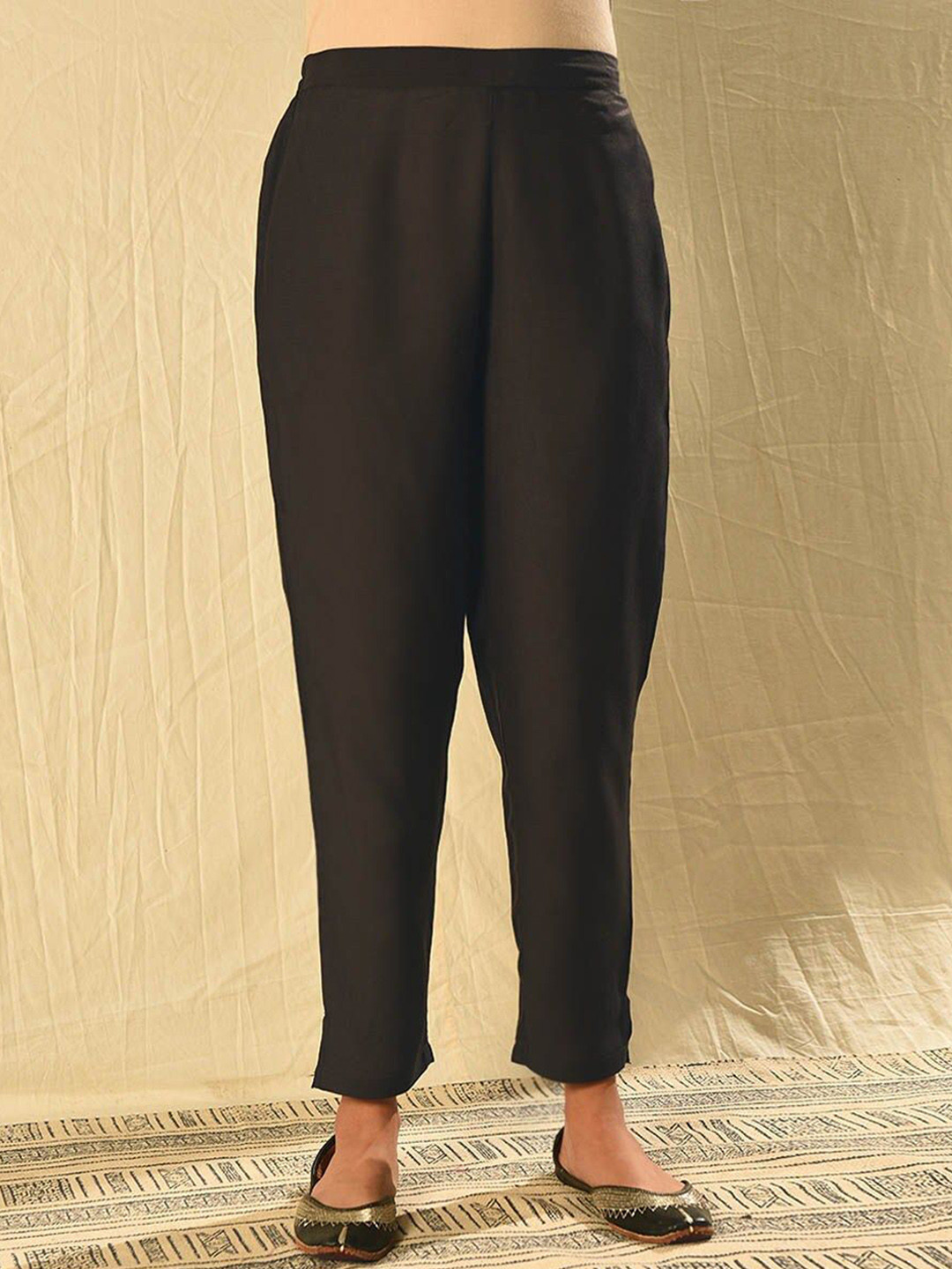 JAYPORE Women Peg Trousers