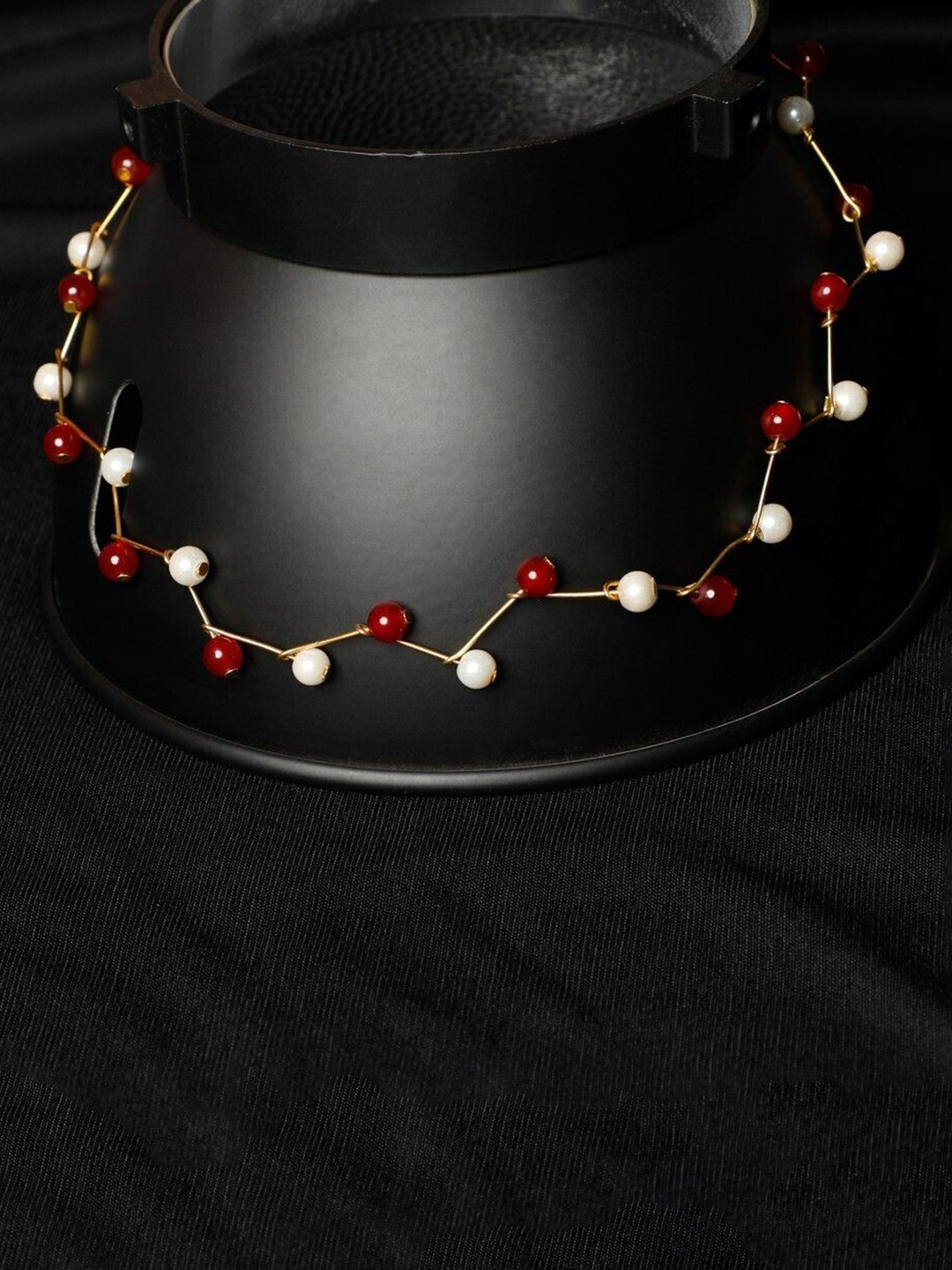 Oxidized Heaven Gold-Plated Necklace & Earrings