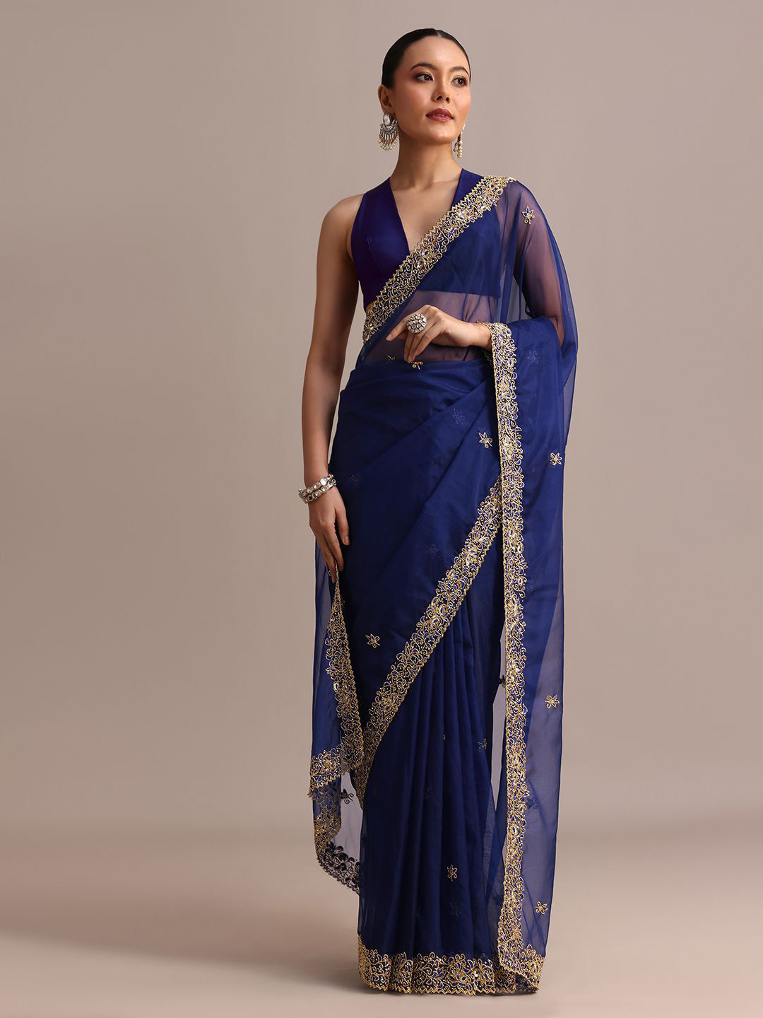 KALKI Fashion Organza Saree