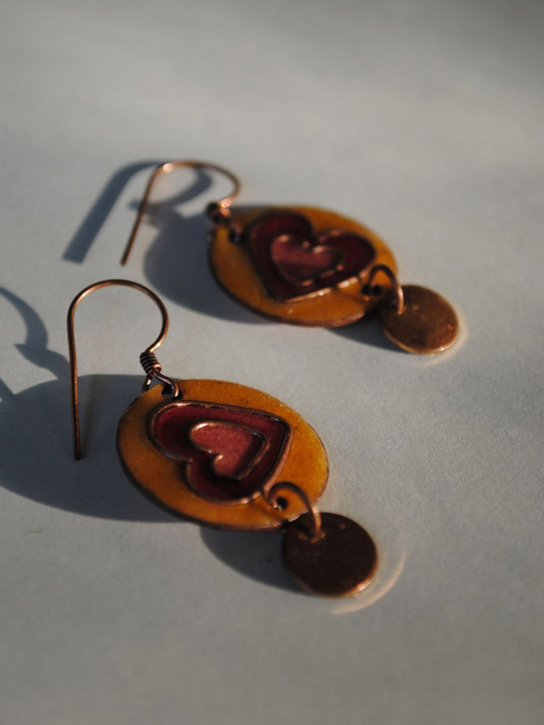 Ekibeki Circular Drop Earrings