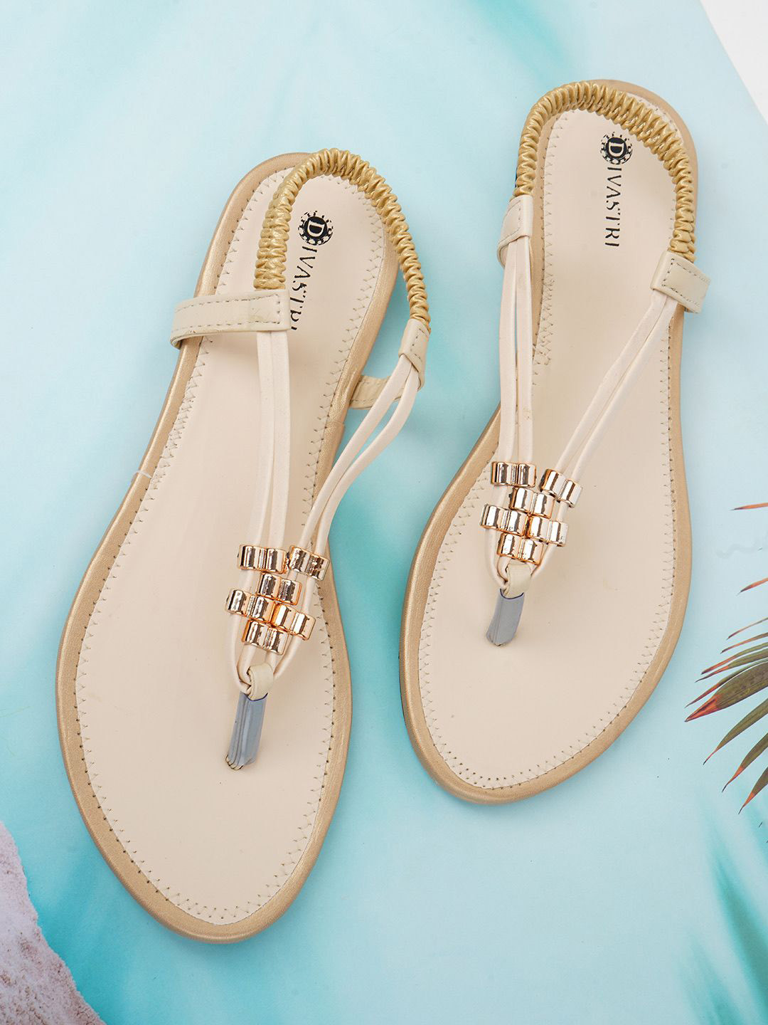 DIVASTRI Women T-Strap Flats