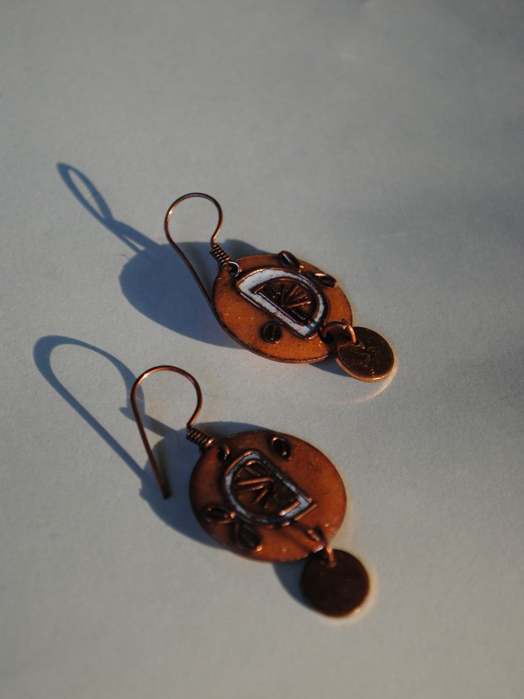 Ekibeki Circular Drop Earrings