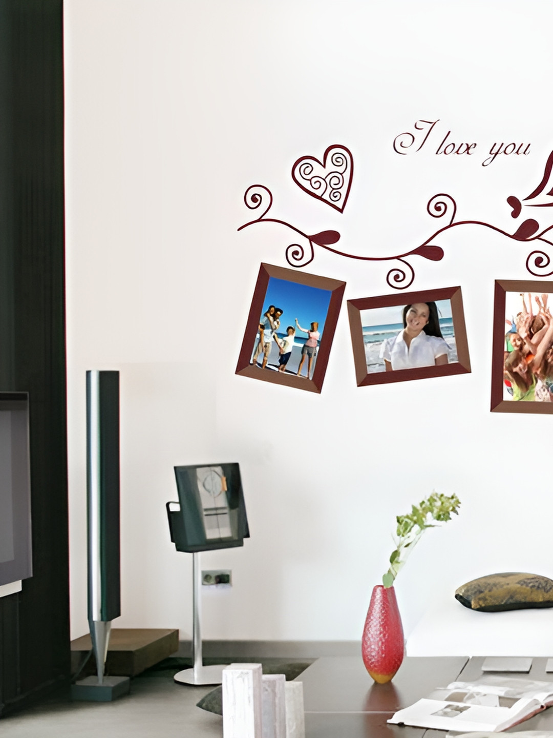 Jaamso Royals White & Blue Other Printed Self Adhesive Wall Sticker
