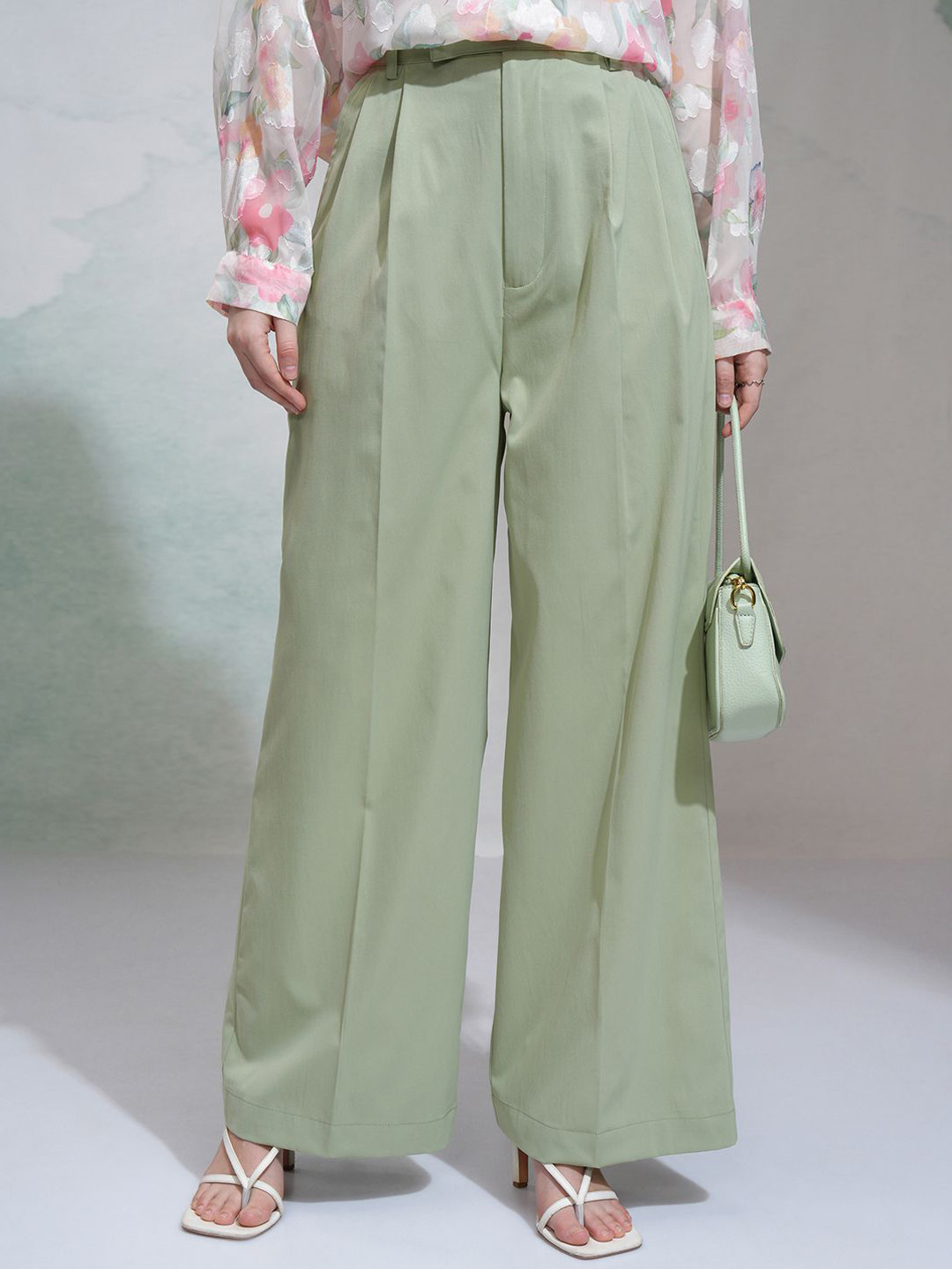 Chic BY Tokyo Talkies Women Regular Fit Pant With Back Flap Pockets