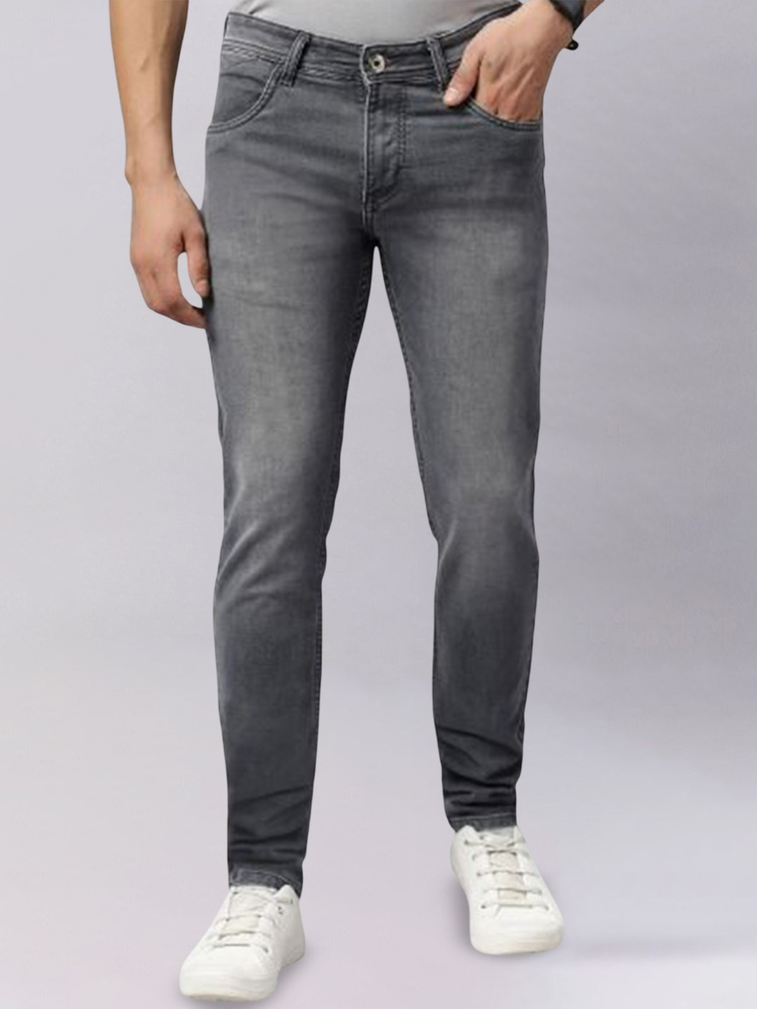 RJ Denim Men Stretchable Mid-Rise Jeans