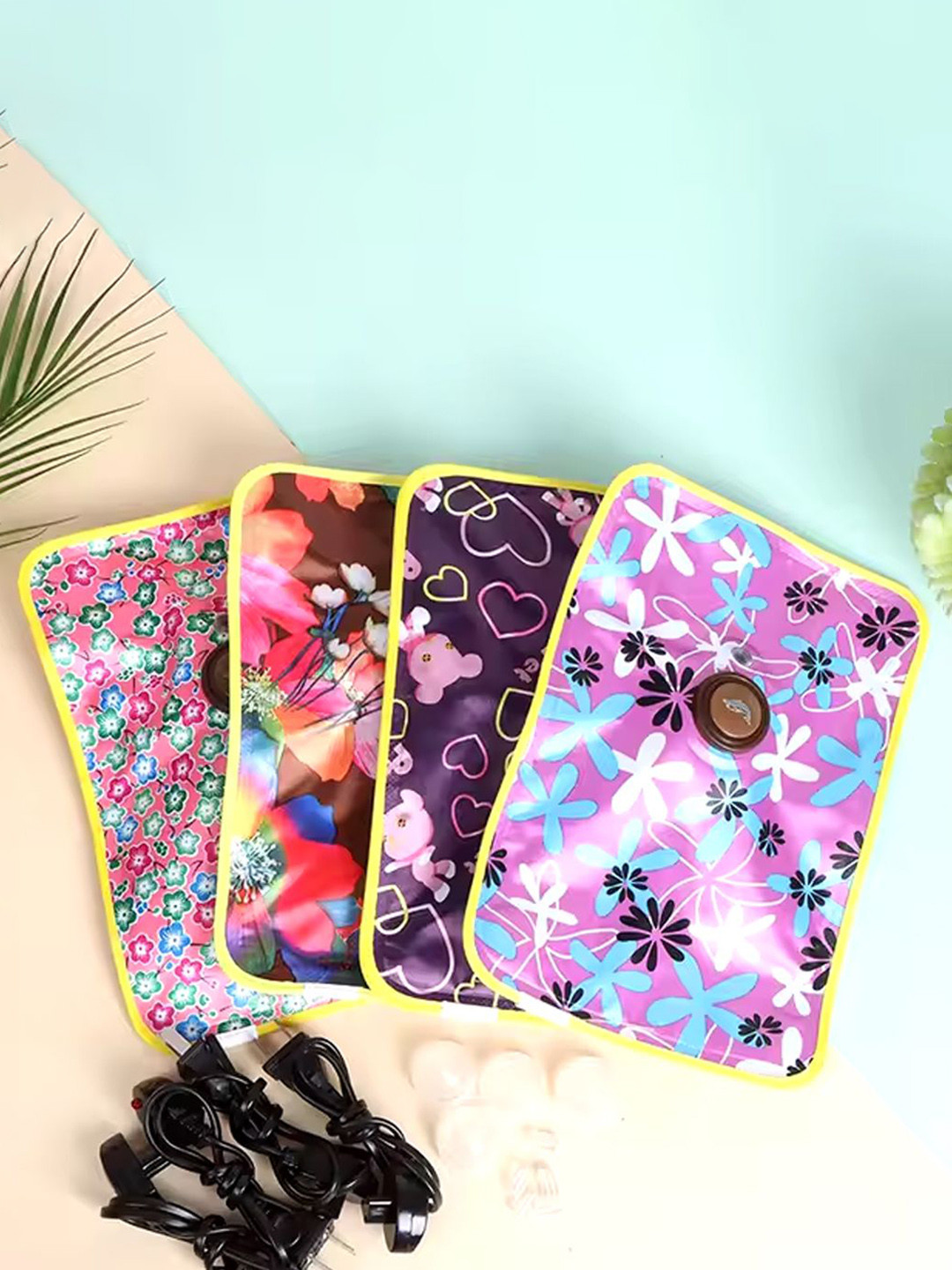 Adbeni Electric Heating Gel Pad with Charging Cord for Pain Relief