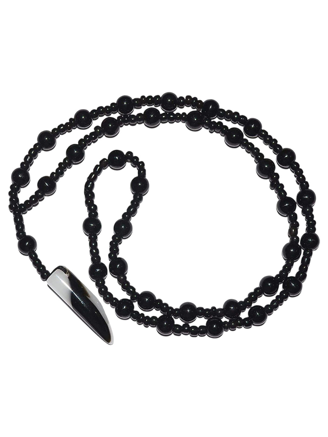 Lila Unisex Elephant Tusk Pendant With Chain